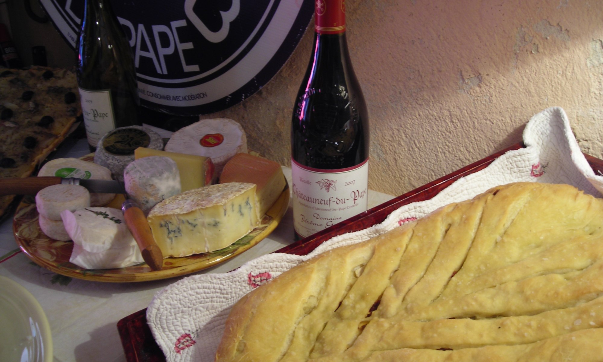 Plateau de fromage pour un vin rouge